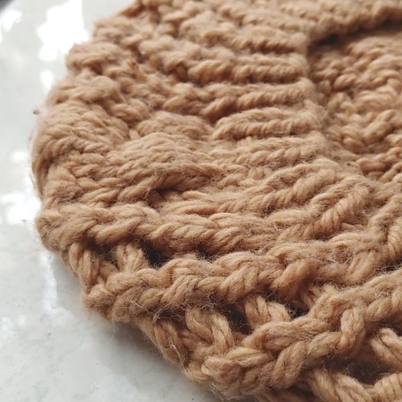 Forever 21 tan knit hat - Picture 3 of 4